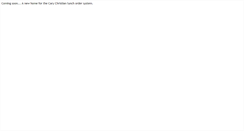 Desktop Screenshot of lunchorder.org